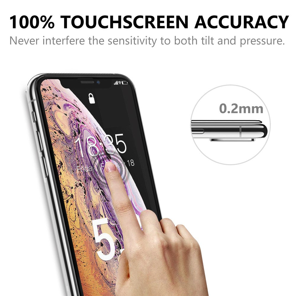 Full Screen Tempered Glass Screen Protector Film for iPhone 11 Pro 5.8 inch (2019)/X/XS 5.8 inch