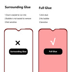 HAT PRINCE for Xiaomi Redmi Note 8 Pro Full Glue Full Size 0.26mm 9H 2.5D Arc Edge Tempered Glass Screen Protector
