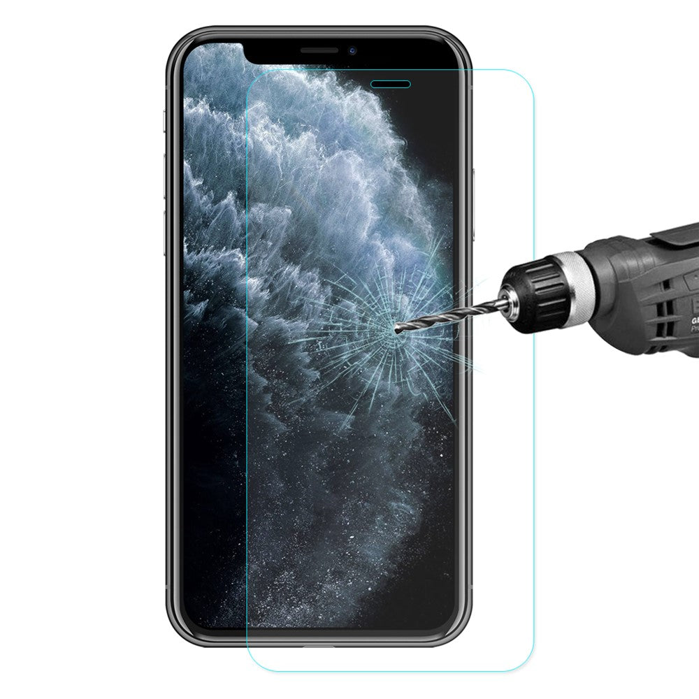 HAT PRINCE 0.26 mm 9H 2.5D Buet Kant Beskyttelsesglas Fuld Skærmfilm til iPhone 11 Pro Max / iPhone XS Max