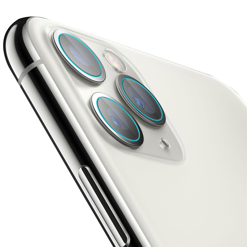 HAT PRINCE Hærdet Glas Kamera Linsebeskytter 0,2 mm 9H 2,15D Buet Kant til iPhone 11 Pro/11 Pro Max