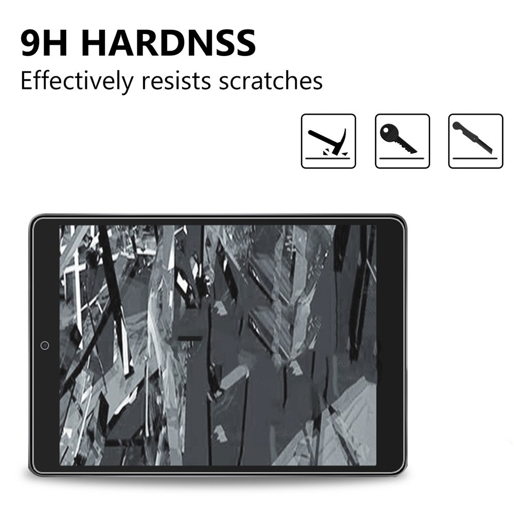 Screen Protector for iPad 10.2 (2021) / (2020) / (2019) Anti-Scratch Dust-Proof 2.5D Straight Edge Tempered Glass Film
