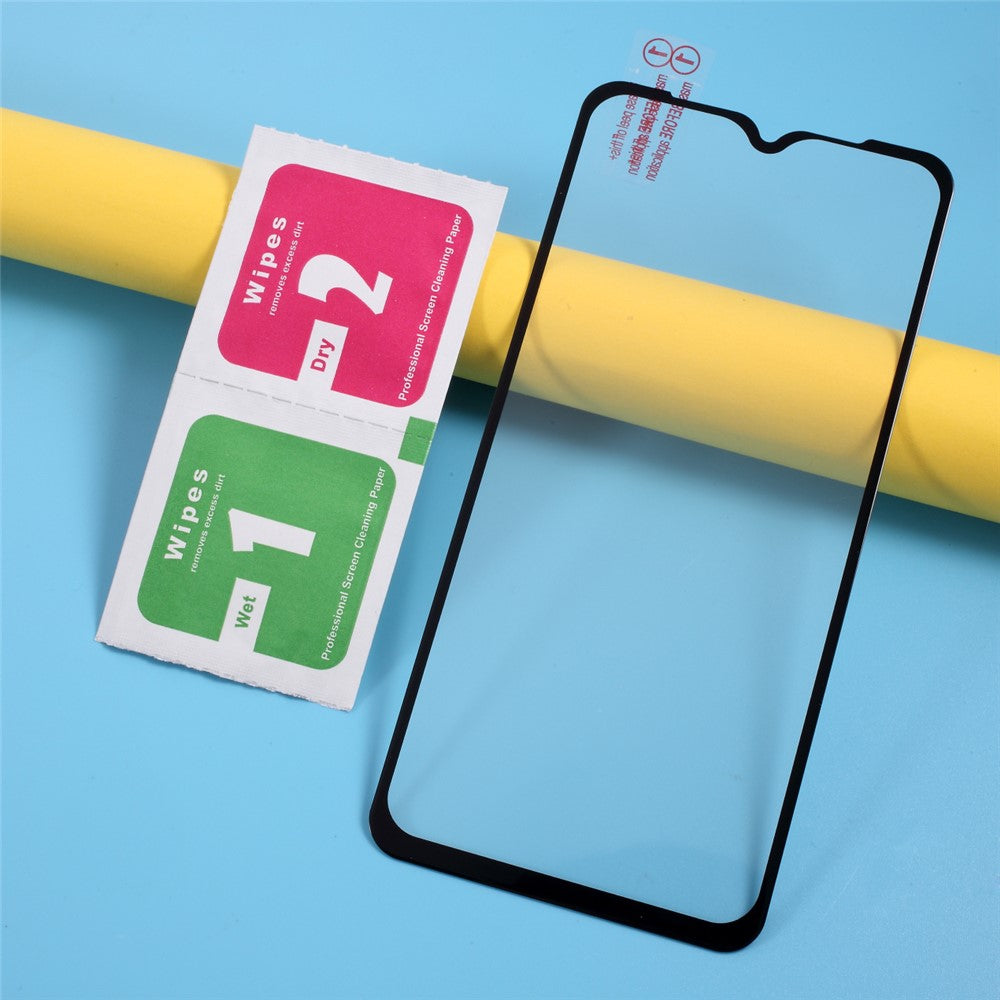 Samsung Galaxy A10s härdat glas helskärmsskyddsfilm