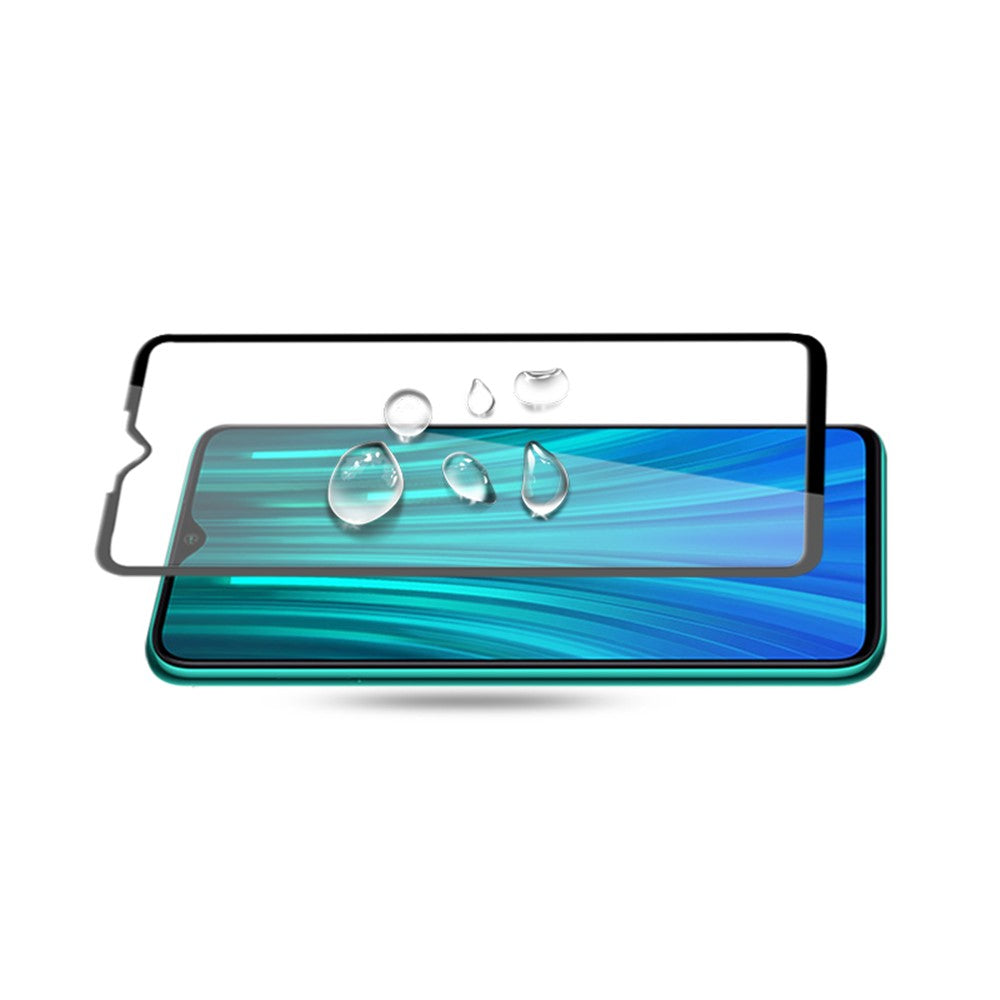 MOCOLO Silk Print Full Tempered Glass Screen Protector Film for Xiaomi Redmi Note 8