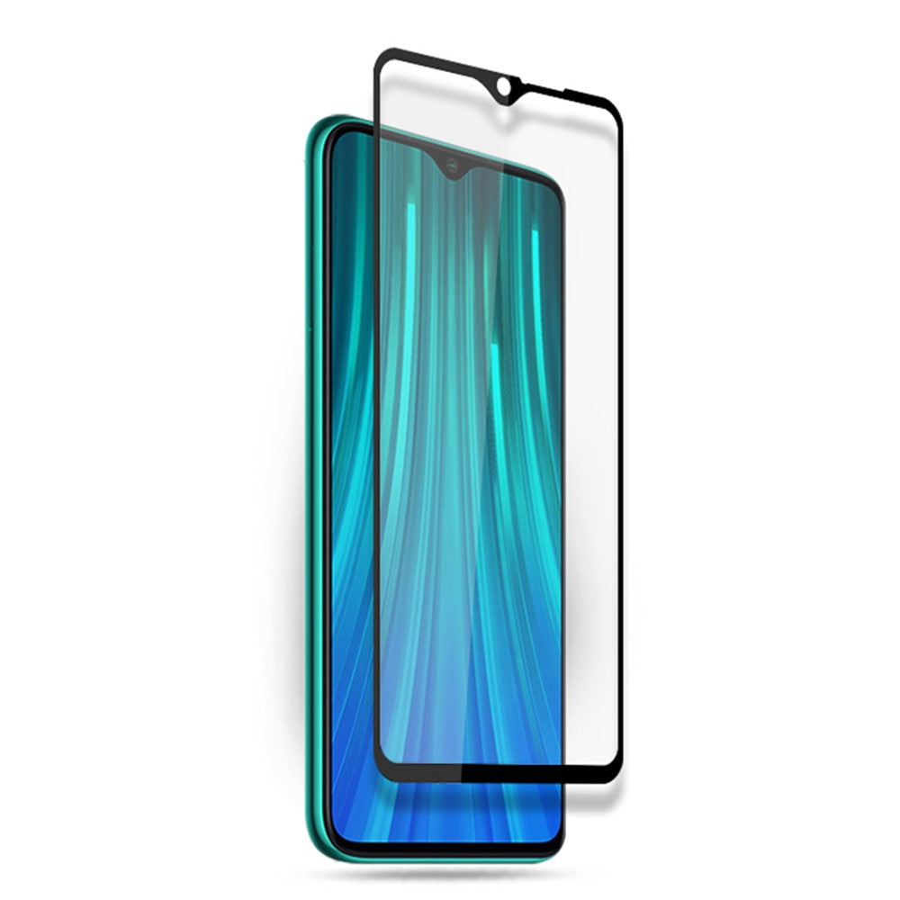 MOCOLO Silk Print Full Coverage HD Tempered Glass Screen Protector for Xiaomi Redmi Note 8 Pro