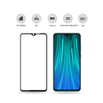 MOCOLO Silk Print Full Coverage HD Tempered Glass Screen Protector for Xiaomi Redmi Note 8 Pro