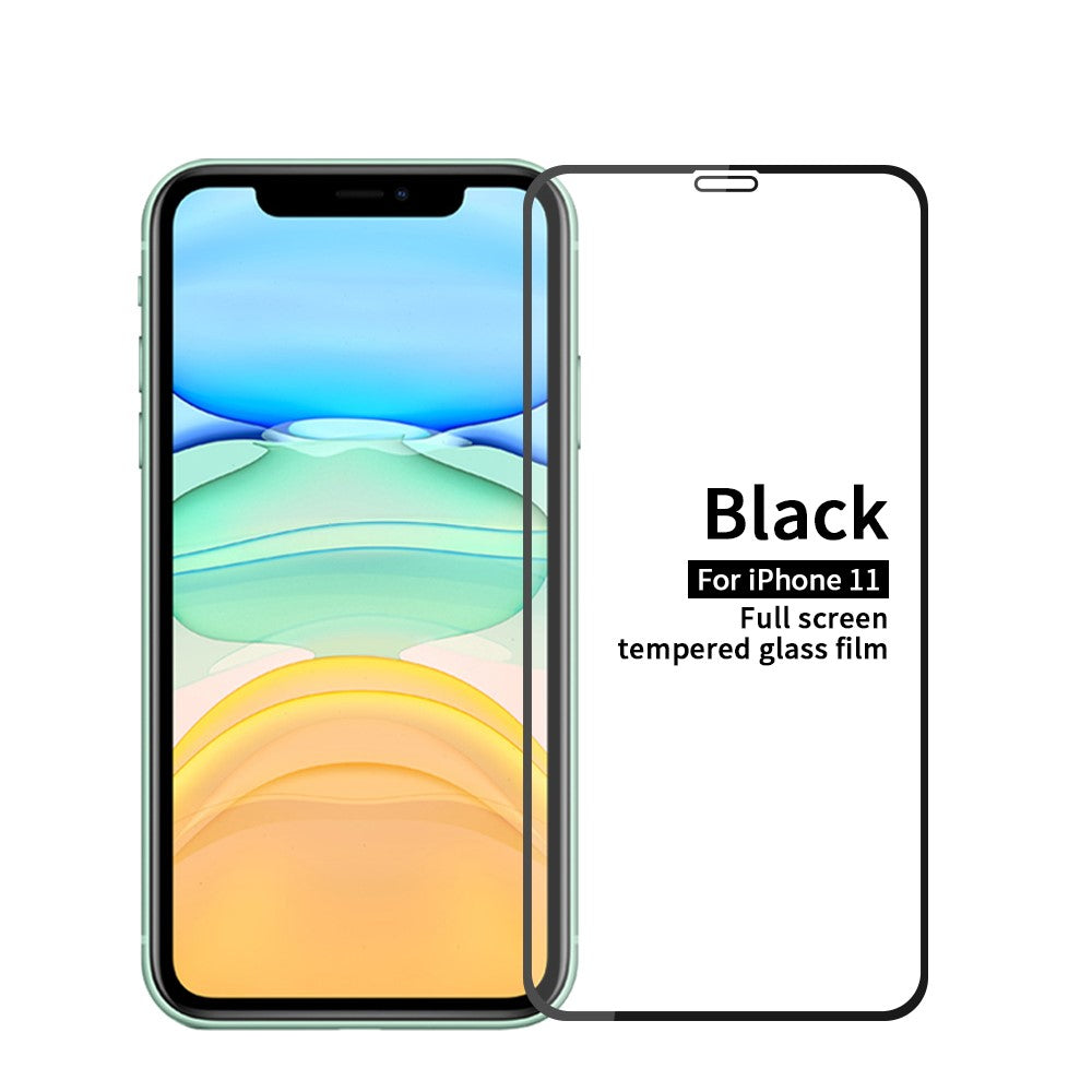 PINWUYO til Apple iPhone 11 6,1 tommer/XR fuld anti-eksplosions hærdet glas skærmfilm