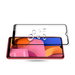 MOCOLO Silk Print HD Tempered Glass Full Glue Full Coverage Screen Guard Film for Samsung Galaxy A20s