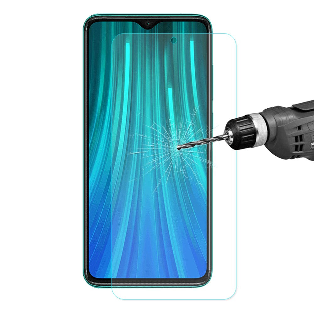 HAT PRINCE 0.26mm 9H 2.5D Tempered Glass Screen Protector for Xiaomi Redmi Note 8 Pro