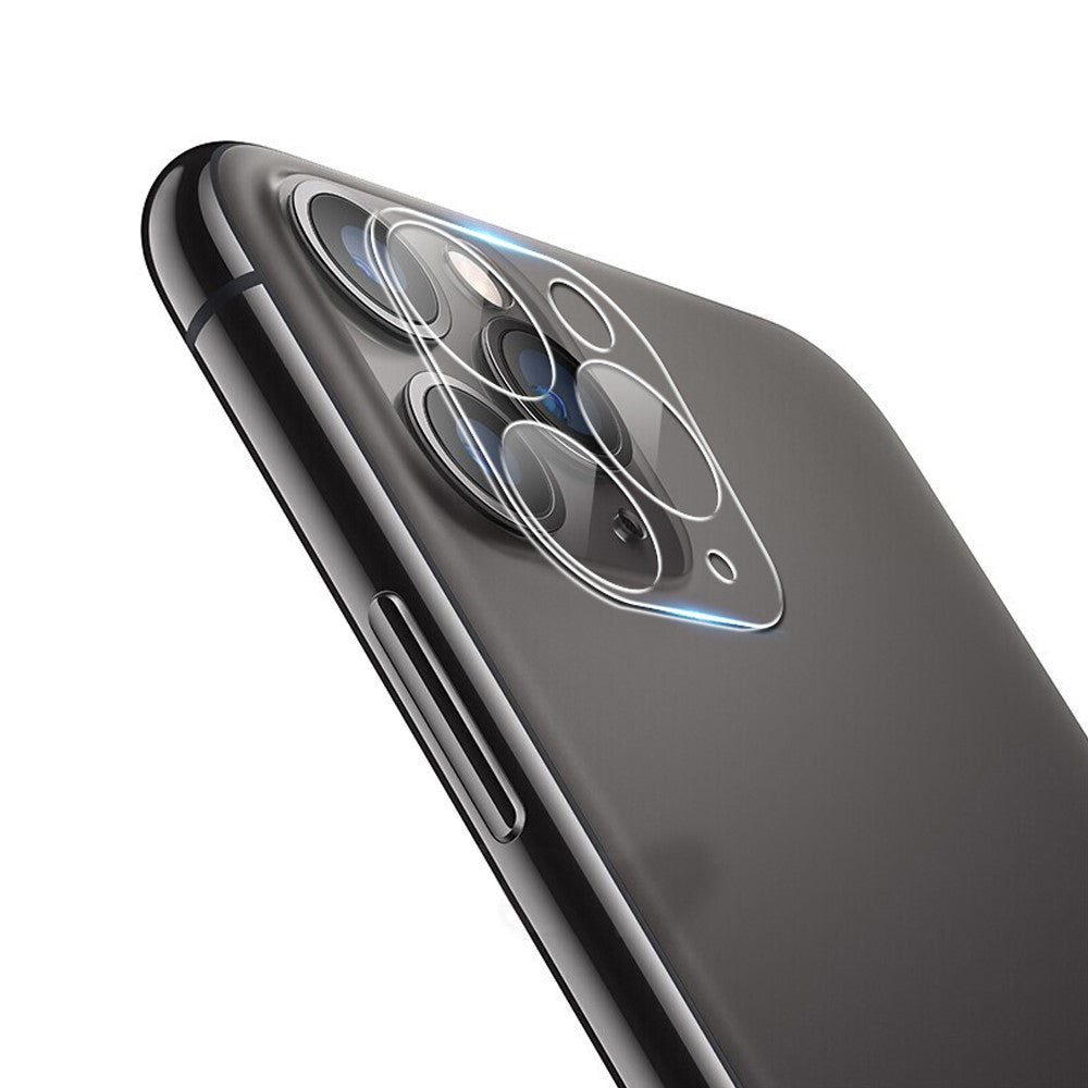 HAT PRINCE 0.2mm 9H 2.15D buede kanter Hærdet Glas Kameralinsebeskyttelsesfilm til iPhone 11 Pro 5.8-inch / iPhone 11 Pro Max 6.5-inch