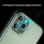 HAT PRINCE 0.2mm 9H 2.15D buede kanter Hærdet Glas Kameralinsebeskyttelsesfilm til iPhone 11 Pro 5.8-inch / iPhone 11 Pro Max 6.5-inch