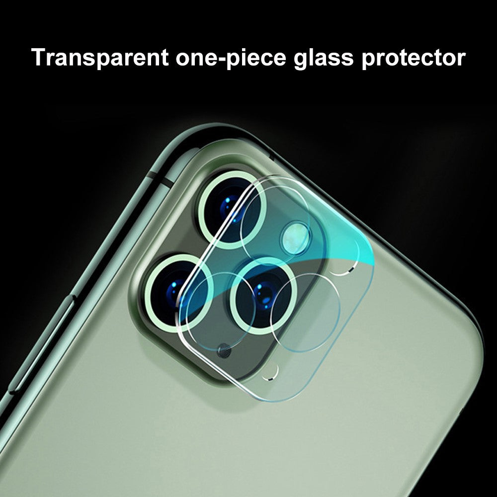 HAT PRINCE 0.2mm 9H 2.15D buede kanter Hærdet Glas Kameralinsebeskyttelsesfilm til iPhone 11 Pro 5.8-inch / iPhone 11 Pro Max 6.5-inch