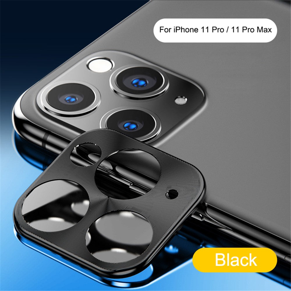 HAT PRINCE Metal Kamera Linsebeskyttelsesfilm til iPhone 11 Pro Max /11 Pro