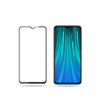 AMORUS Full Coverage Silk Printing Tempered Glass Screen Film for Xiaomi Redmi Note 8T