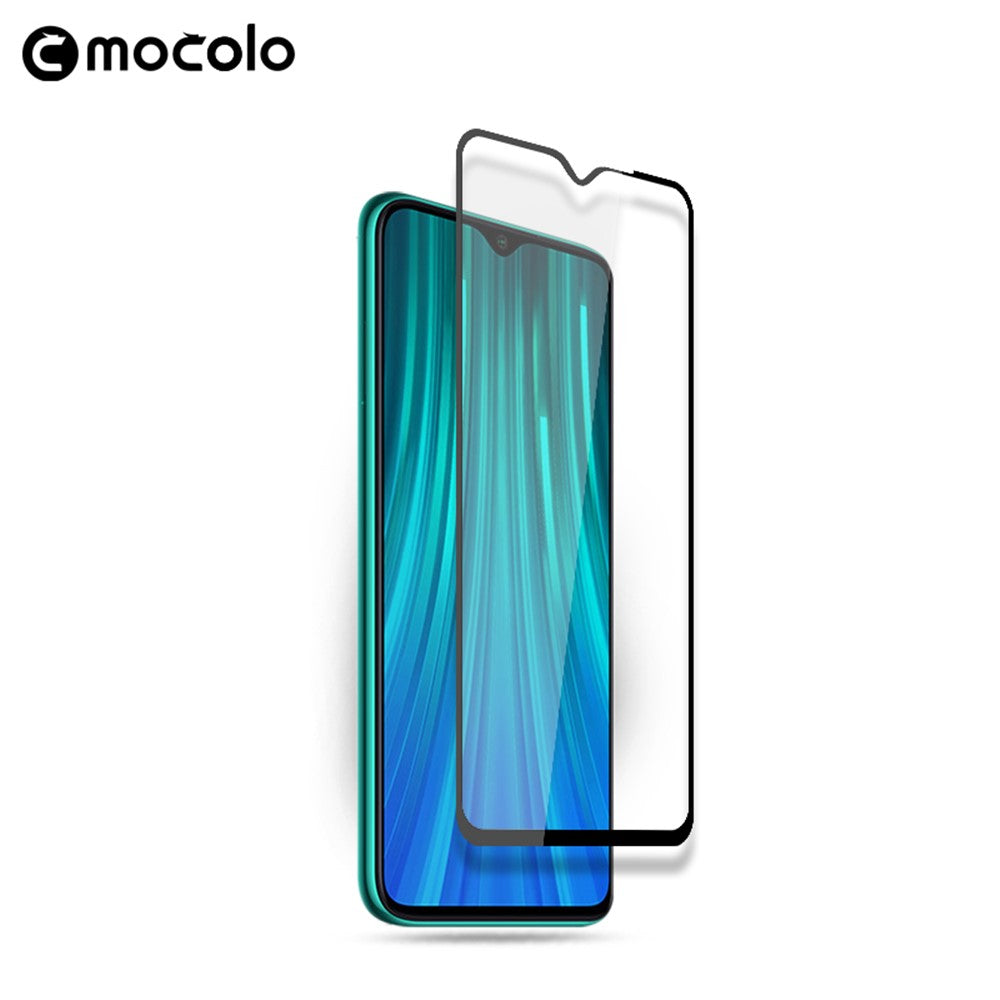 MOCOLO Silk Print Full Tempered Glass Phone Screen Protector for Xiaomi Redmi Note 8T
