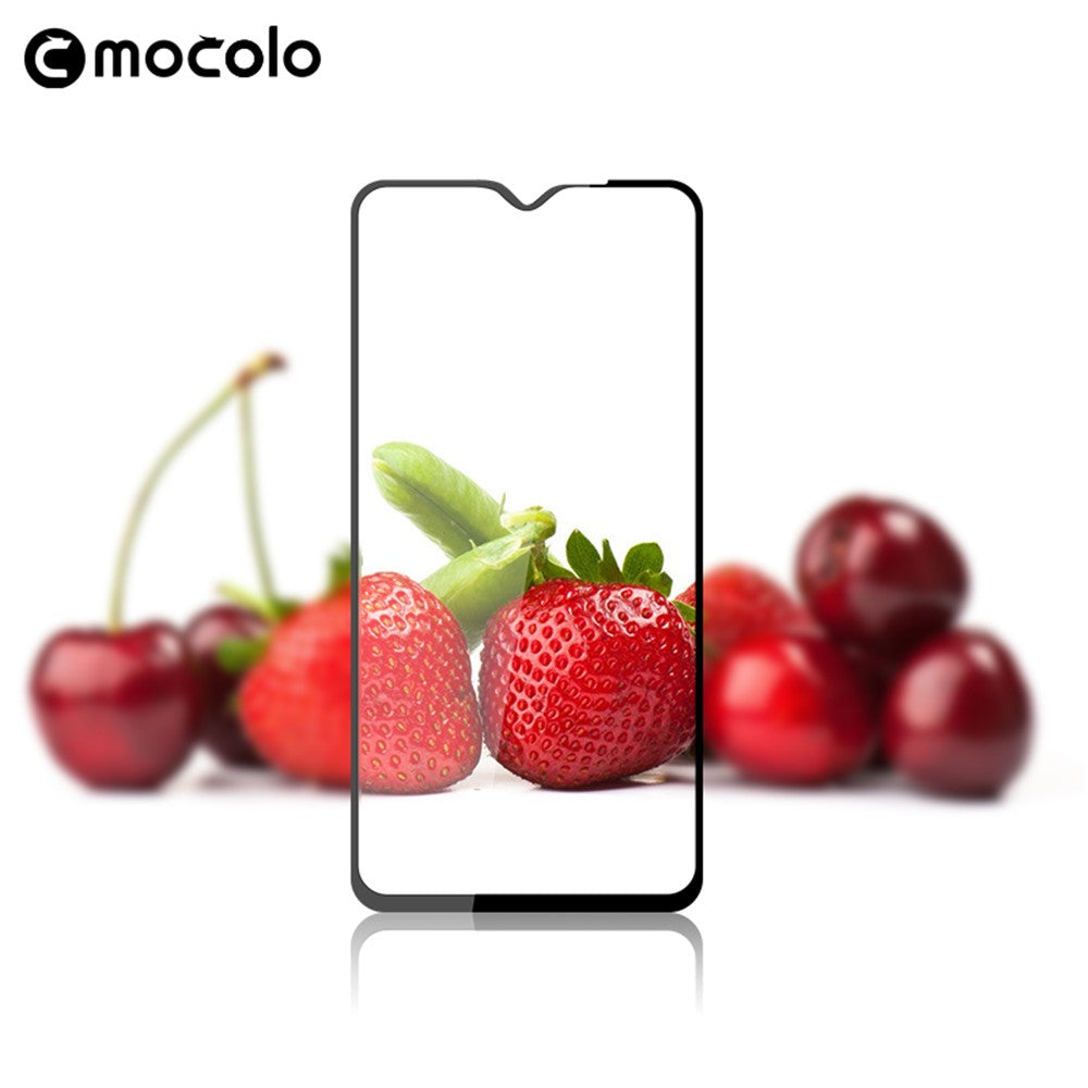 MOCOLO Silk Print Full Tempered Glass Phone Screen Protector for Xiaomi Redmi Note 8T