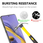 For Samsung Galaxy A51 2.5D Arc Edge Oleophobic Coating 9H Tempered Glass Screen Protector Anti-Explosion