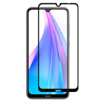 HAT PRINCE Full Glue Full Size 0.26mm 9H 2.5D Tempered Glass Screen Protector for Xiaomi Redmi Note 8T