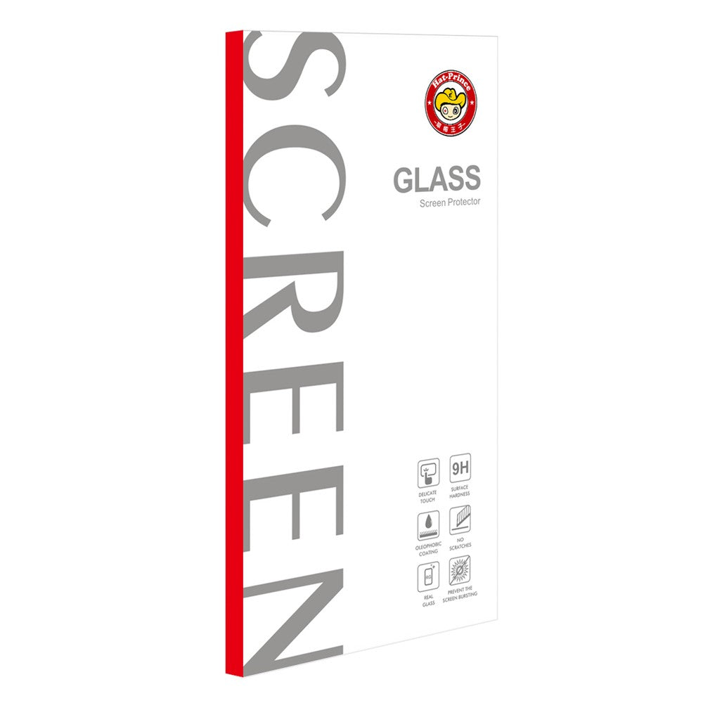HAT PRINCE Full Glue Full Size 0.26mm 9H 2.5D Tempered Glass Screen Protector for Xiaomi Redmi Note 8T