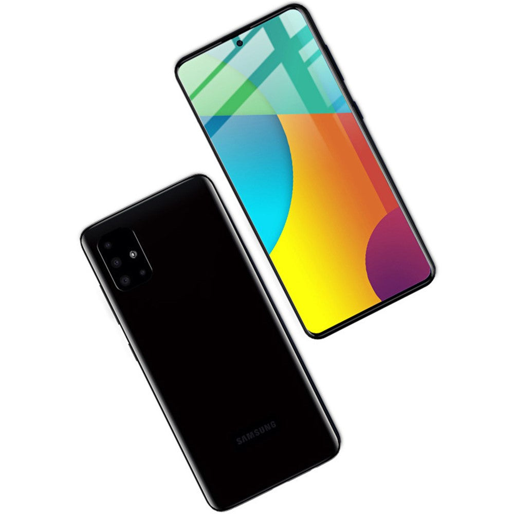 IMAK Pro+ Series Full Coverage High Light Transmittance AGC Tempered Glass Screen Film for Samsung Galaxy A51