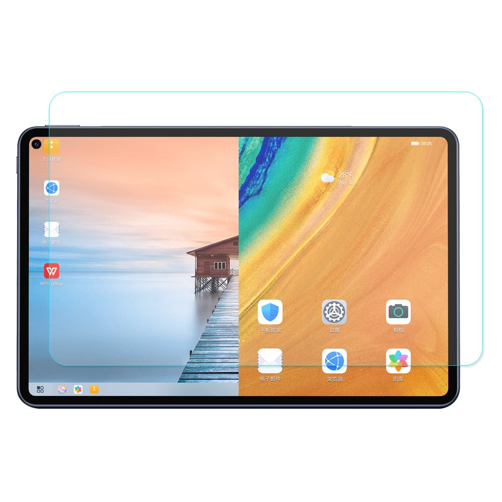 HAT PRINCE for Huawei MatePad Pro 10.8 inch 0.33mm 2.5D Arc Edge 9H Anti-blue-ray Tempered Glass Screen Protector