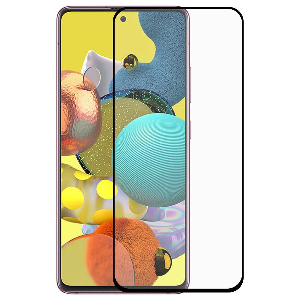RURIHAI 2.5D Solid Defense Härdat Glas Skärmfilm för Samsung Galaxy A51/A51 5G