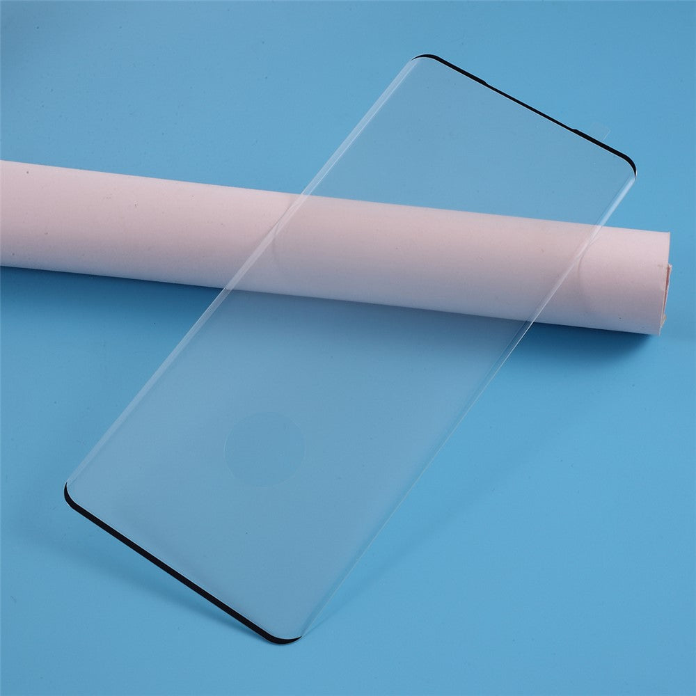 Curved Full Size Tempered Glass Screen Protector Cover [Side Glue] for Samsung Galaxy S20 Ultra (Fingerprint Unlock)