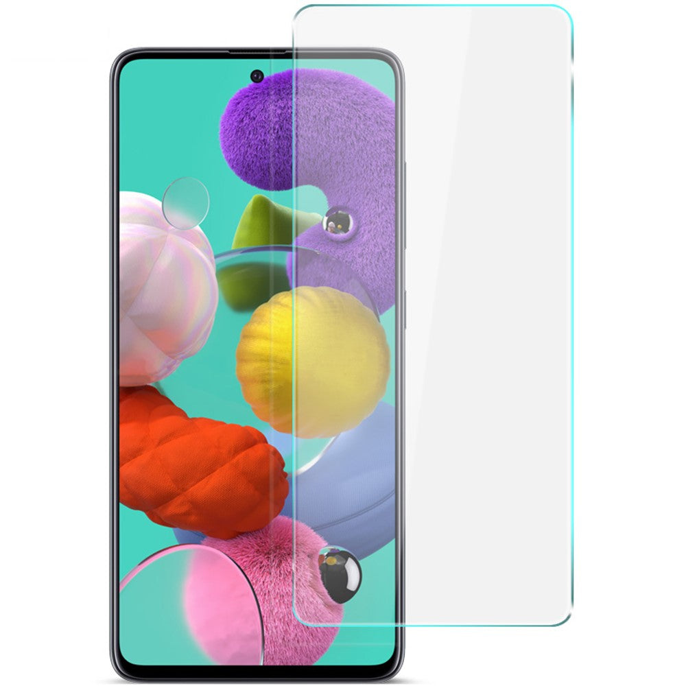 IMAK High Anti-Explosion Tempered Glass Screen Guard for Samsung Galaxy A51