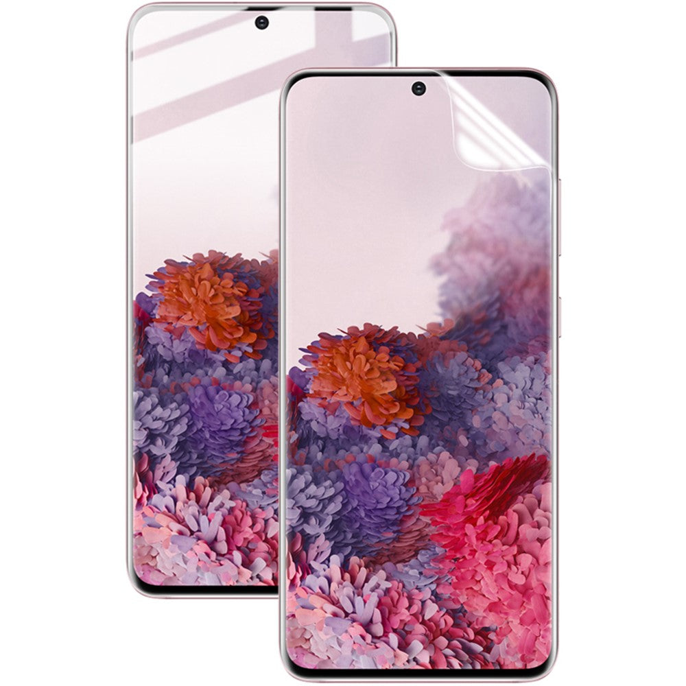 2Pcs/Set IMAK Soft Clearer Hydrogel Film III Full Coverage Screen Film for Samsung Galaxy S20 4G/S20 5G