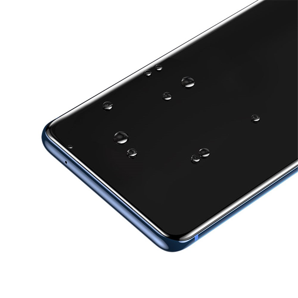 MOCOLO 3D-buet [UV-ljusbestrålning] fulddækkende hærdet glasskærmbeskyttelse med UV-film til Samsung Galaxy S20 4G/S20 5G