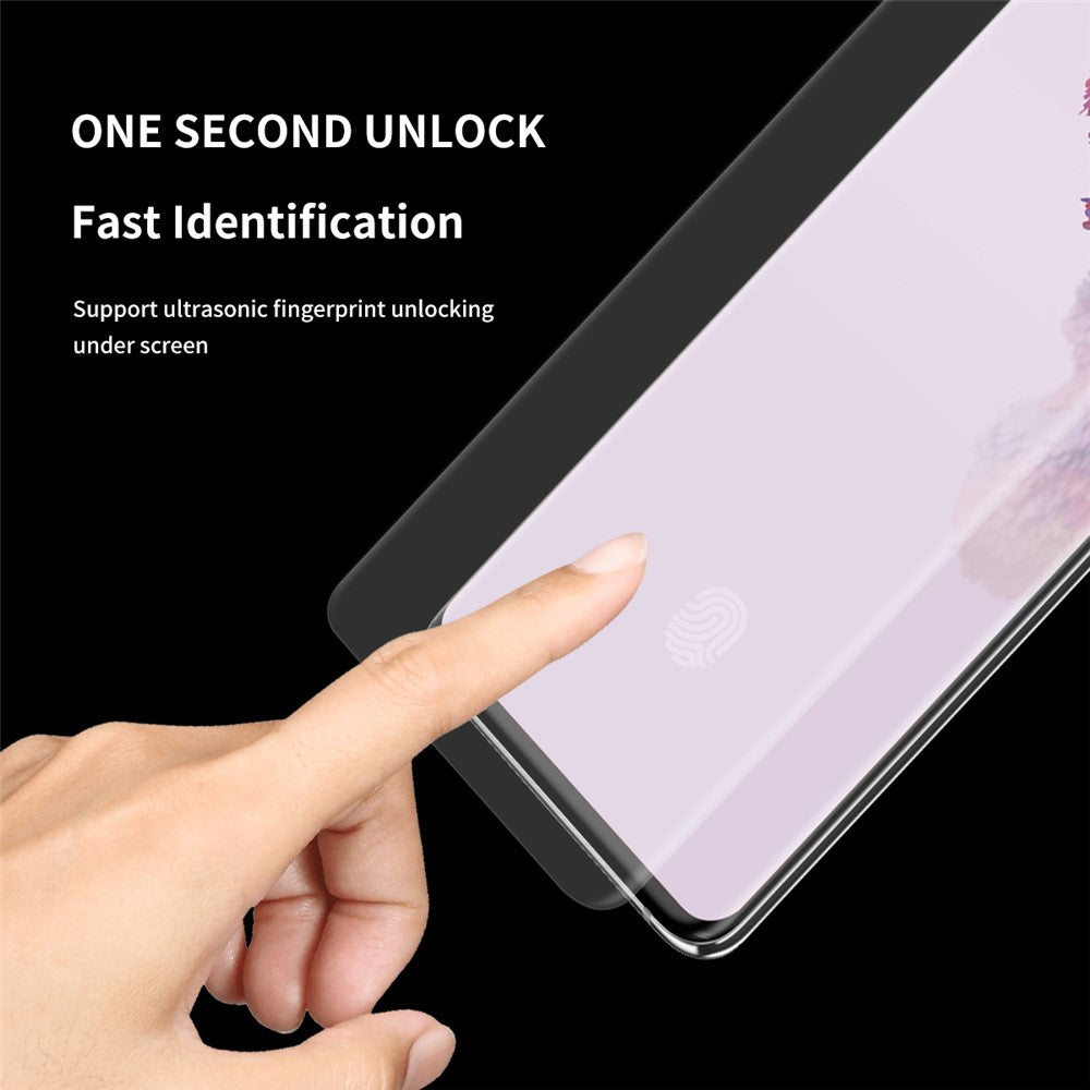 ENKAY HAT PRINCE 3D Full Screen Curved Hot Bending PET HD Screen Protective Film for Samsung Galaxy S20 Ultra