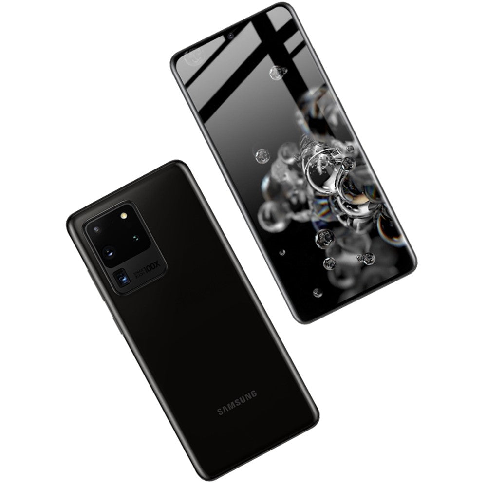 IMAK 3D Curved Full Coverage Tempered Glass Screen Protector Film for Samsung Galaxy S20 Ultra 5G