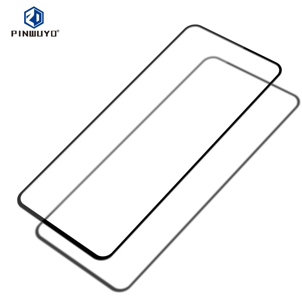 PINWUYO 2.5D 9H Eksplosionssikker Hærdet Glas Skærmbeskytter til Samsung Galaxy A81/Note 10 Lite