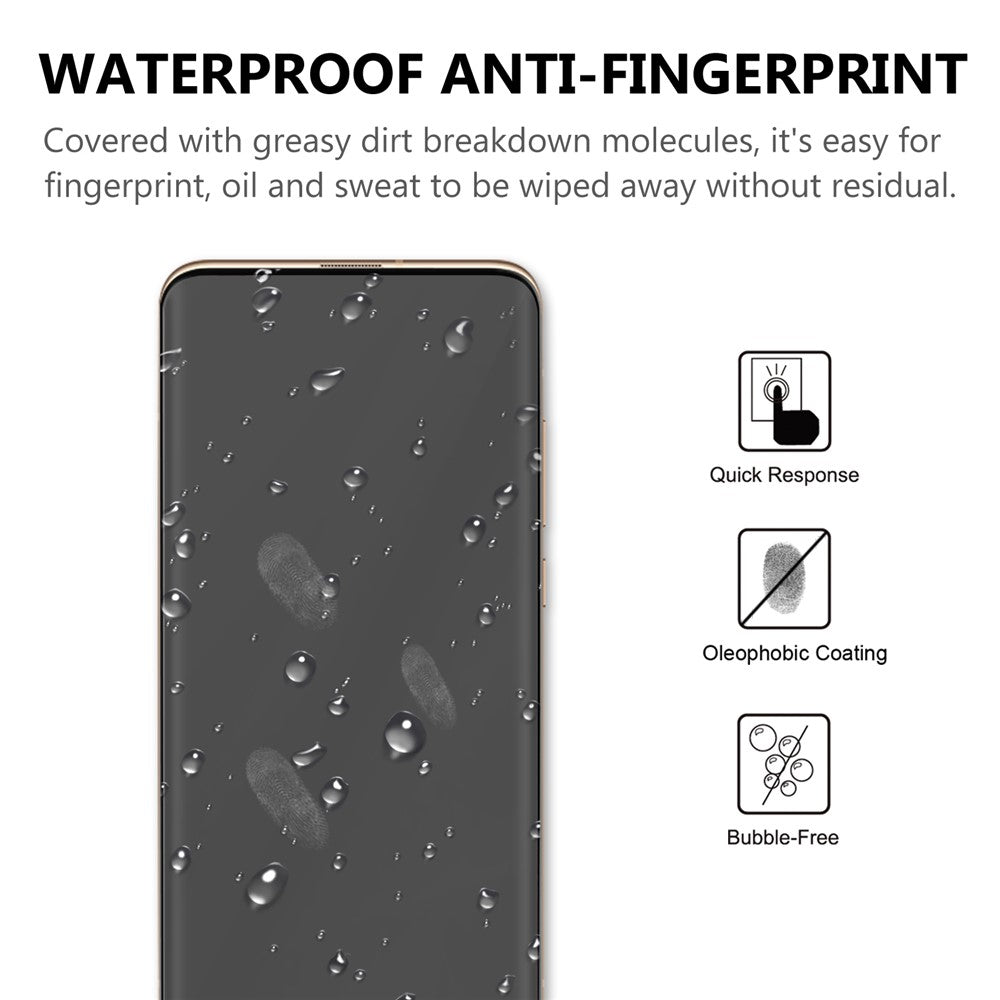 Ultra Clear 3D Tempered Glass Phone Screen Protector Guard for Xiaomi Xiaomi Mi 10/Mi 10 Pro