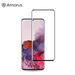 AMORUS til Samsung Galaxy S20 4G / S20 5G 3D Buet Fuld Hærdet Glas Telefon Skærmbeskytter Cover