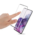 AMORUS til Samsung Galaxy S20 Plus 3D Buet Fuld Skærmbeskytter af Hærdet Glas