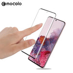 MOCOLO 3D Helskärms Böjd Härdat Glas Skärmskyddsfilm för Samsung Galaxy S20 4G/S20 5G
