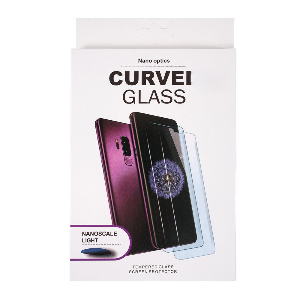 Ultra Clear UV Liquid Tempered Glass Screen Film Protector, Support Fingerprint Unlock for Xiaomi Mi 10