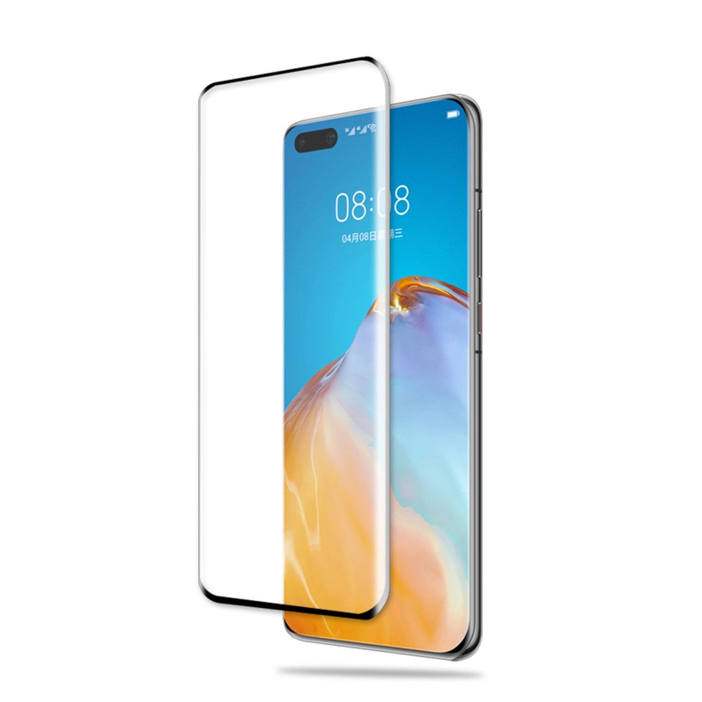 MOCOLO 3D-böjt skärmskydd i härdat glas, heltäckande för Huawei P40 Pro