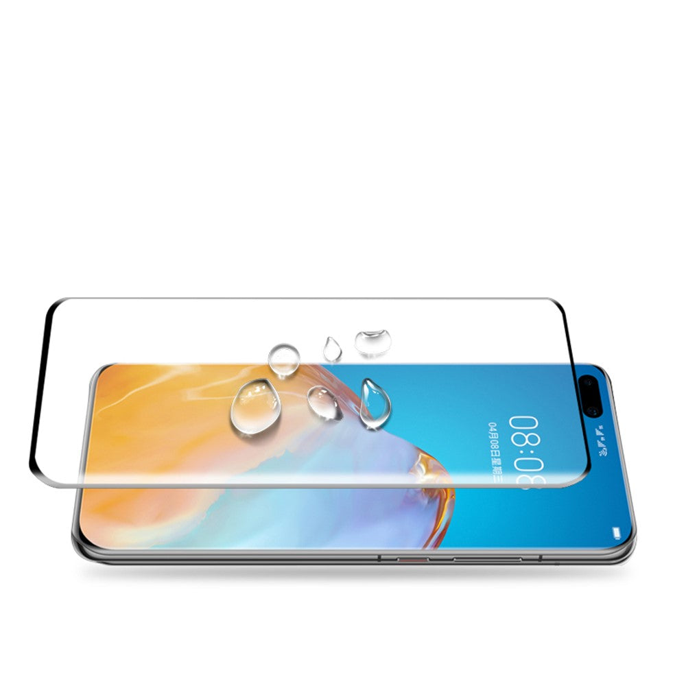 MOCOLO 3D-böjt skärmskydd i härdat glas, heltäckande för Huawei P40 Pro