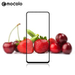 MOCOLO Silk Printing Anti-explosion Tempered Glass Full Size Screen Protector [Full Glue] for Xiaomi Redmi Note 9 Pro/Pro Max /Note 9S