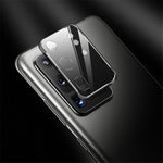 Kameralinsebeskytter i metal og hærdet glas til Samsung Galaxy S20 Ultra