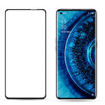 MOCOLO 3D-böjd härdad glasfilm för Oppo Find X2/X2 Pro, helskärm, heltäckande, repfri, bubbelfri, HD-klar skärmfilm