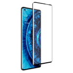 MOCOLO 3D-böjd härdad glasfilm för Oppo Find X2/X2 Pro, helskärm, heltäckande, repfri, bubbelfri, HD-klar skärmfilm