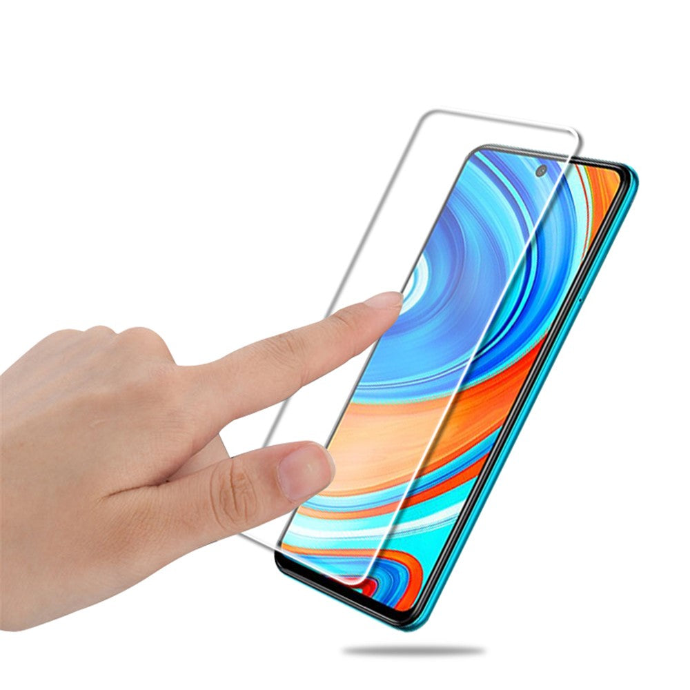 MOCOLO 2.5D Tempered Glass Screen Full Glue Film for Xiaomi Redmi Note 9S/Redmi Note 9 Pro/Redmi Note 9 Pro Max