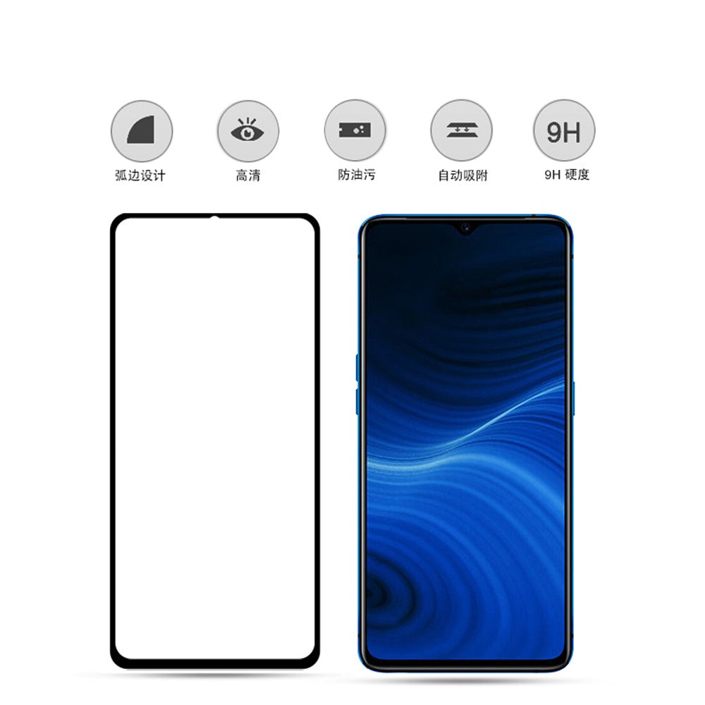 MOCOLO Silk Print Tempered Glass Screen Protector for Oppo A31 (2020)/A9 (2020)/A11x/Realme 6/Realme 6i/Realme 6 Pro