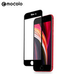 MOCOLO Silk Print Complete Covering Tempered Glass Screen Film for iPhone SE (2nd Generation) / 8 / 7 4.7"