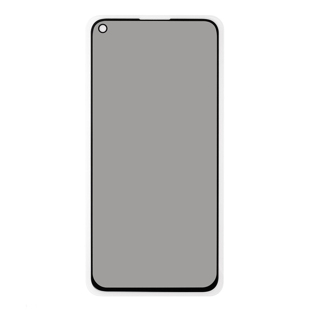 Anti-spion silkestryck heltäckande skärmskydd i härdat glas för Huawei P40 lite/nova 6 SE/Nova 7i