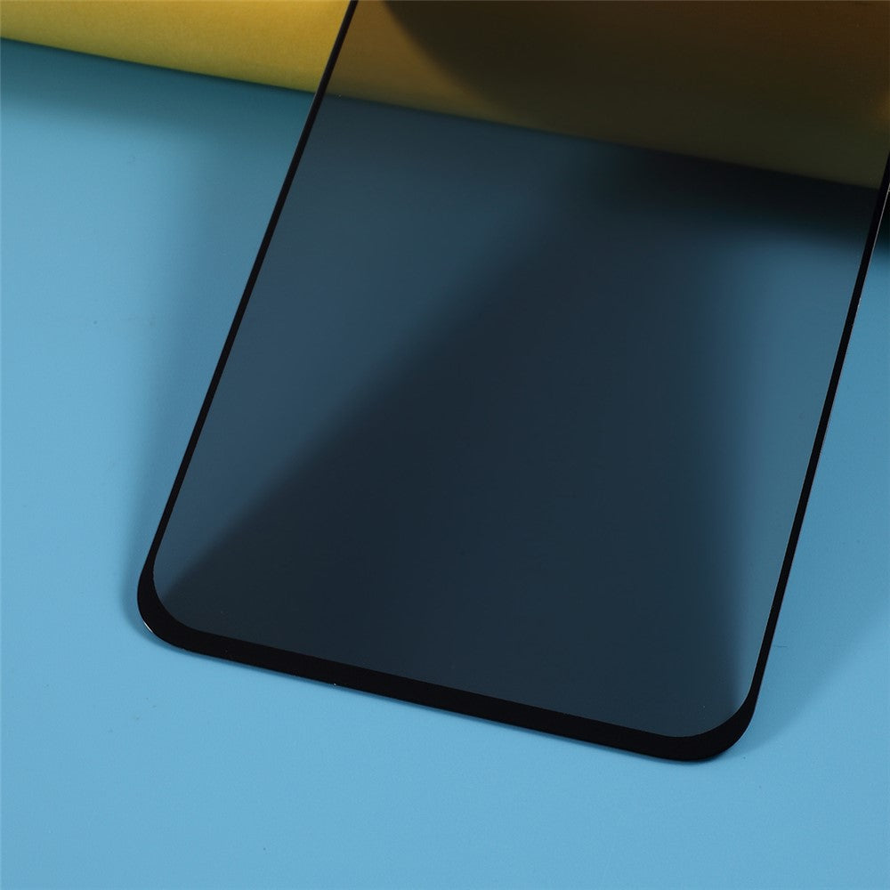 Anti-spion silkestryck heltäckande skärmskydd i härdat glas för Huawei P40 lite/nova 6 SE/Nova 7i