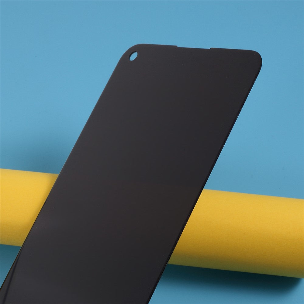 Anti-spion silkestryck heltäckande skärmskydd i härdat glas för Huawei P40 lite/nova 6 SE/Nova 7i