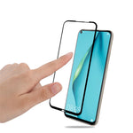 AMORUS Silk Printing Anti-explosion Tempered Glass Full Screen Film [Full Glue] for Huawei P40 lite / Nova 7i / Nova 6 SE